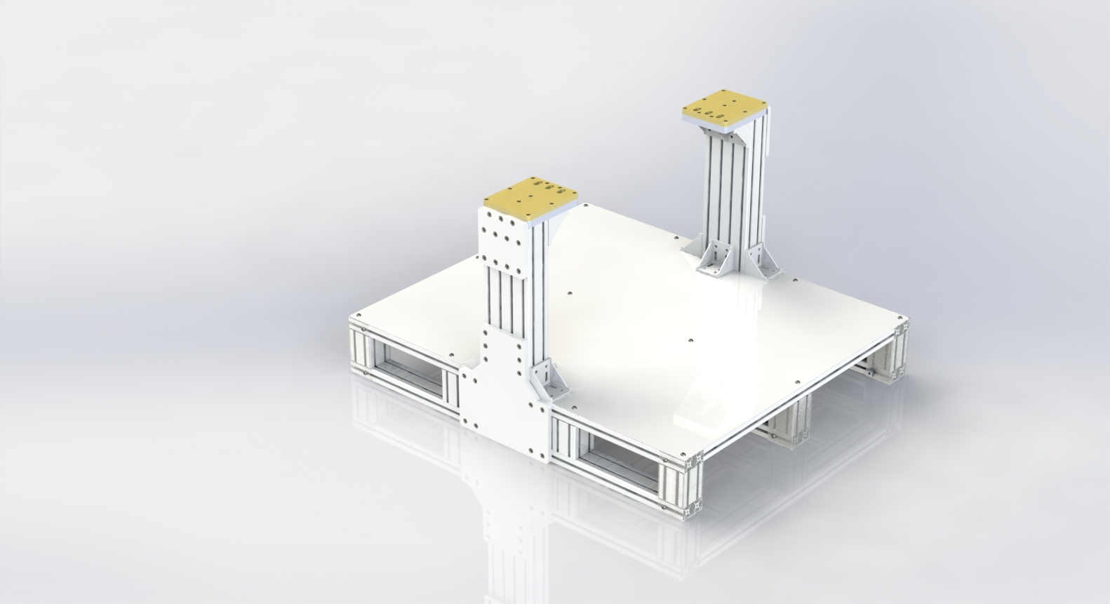 发动机固定托盘